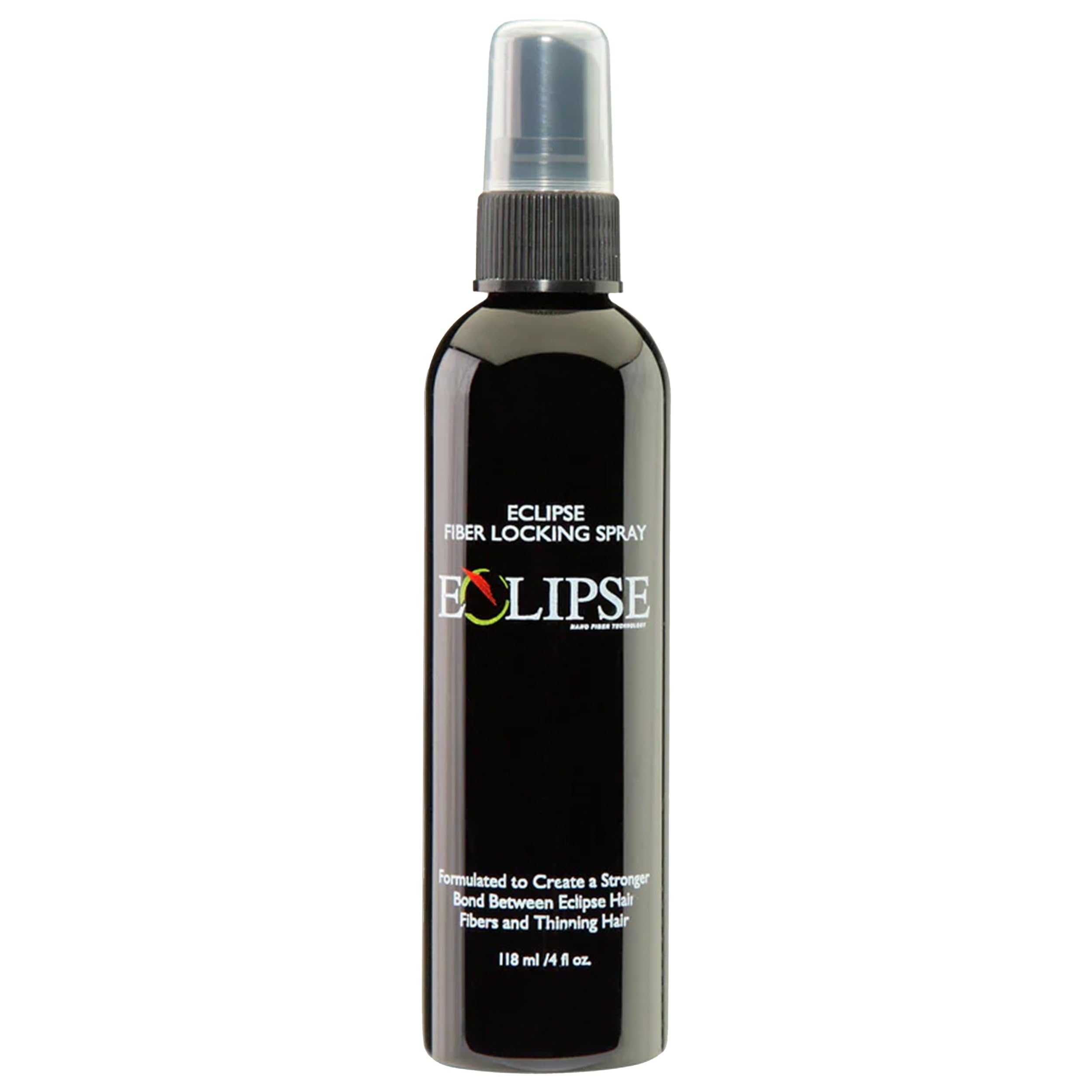Eclipse Hair Fiber Holding Spray - Strong Hold for Hair Building Fibers - Protects Against Wind, Rain, Perspiration - Beard Hold for Men & Women - 4 Fl Oz