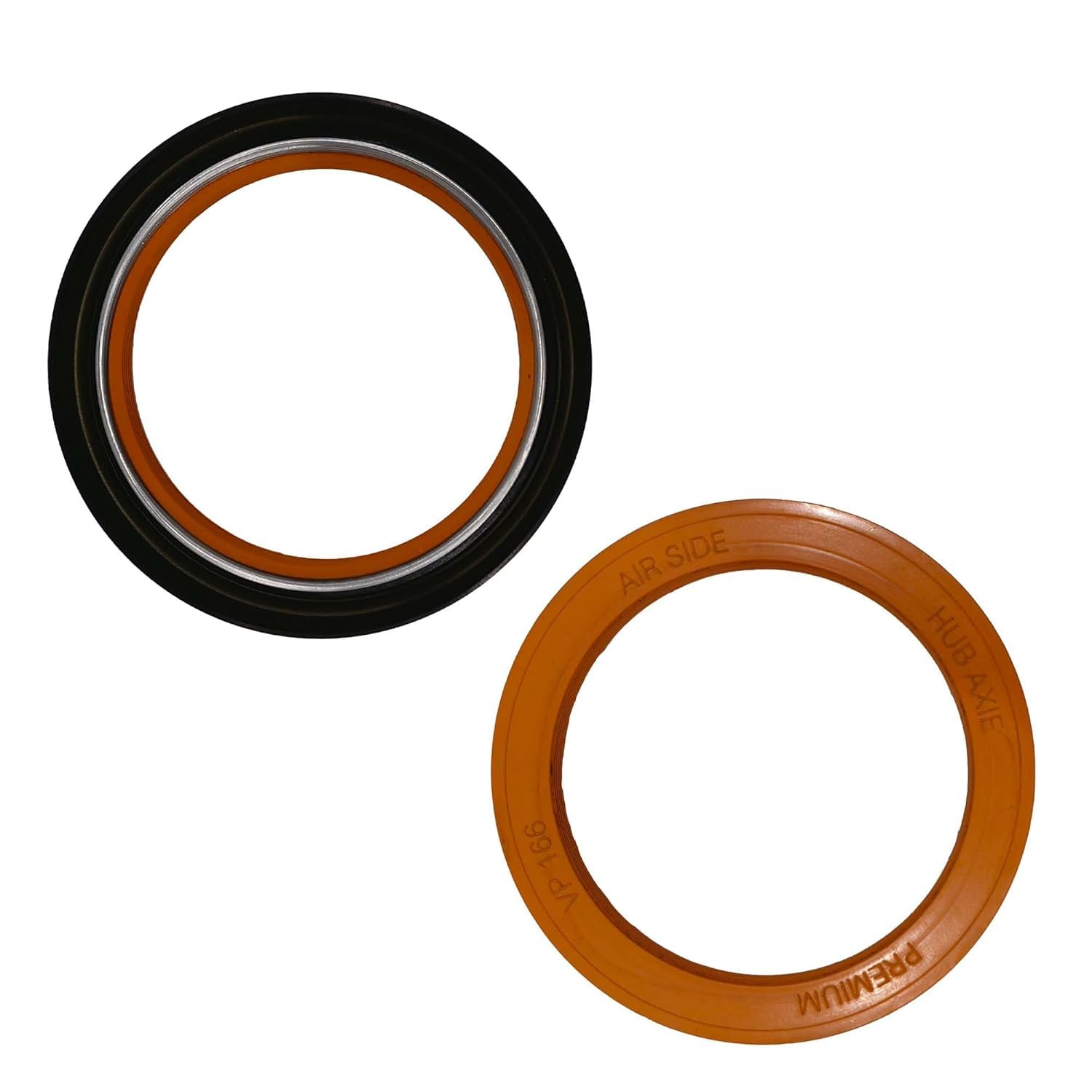 RM-T03 Rev Max HD Trailer Axle Wheel Seal – Replaces 373-0243, 380025A, 46300 – High Performance Tapered Spindle Seal for Semi Truck & Heavy Duty Trailers Pack of 2