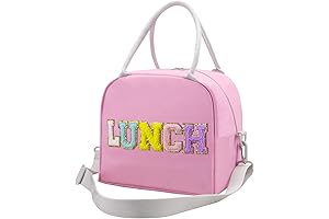 Peptalk Personalized Insulated Lunch Bag for Girls Adults