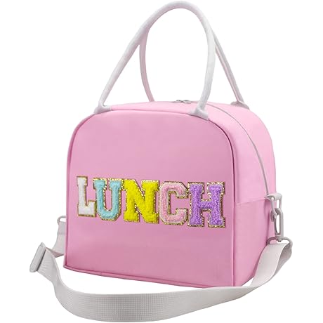 Peptalk Personalized Insulated Lunch Bag for Girls Adults