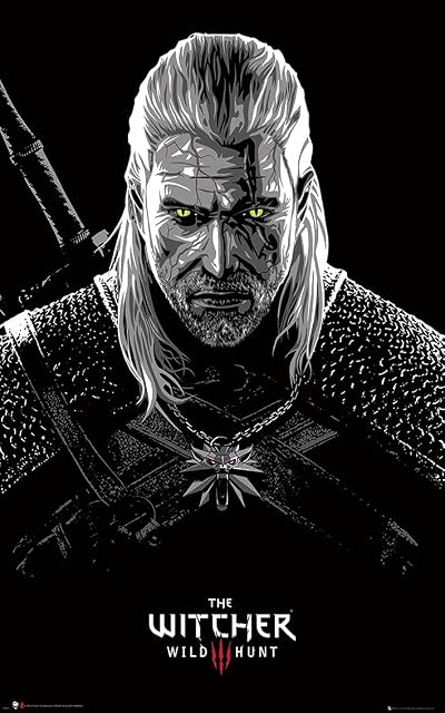 Fortiaboot The Witcher - Poster print Wall 15 x 23 Inches (38 x 58 cm) (380 x 580mm) Gift Decorative Print