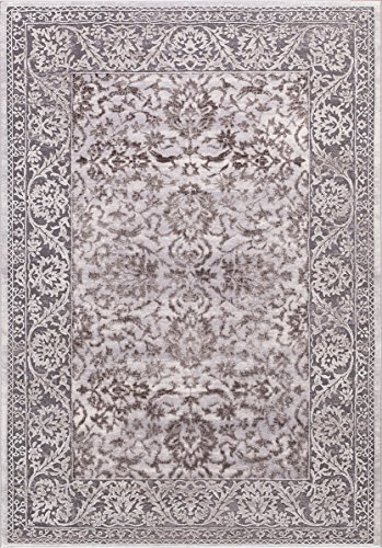 Wow Home Concord Global Thema Vintage Brown - Gray Area Rug 2'3"X7'3" #TOP1