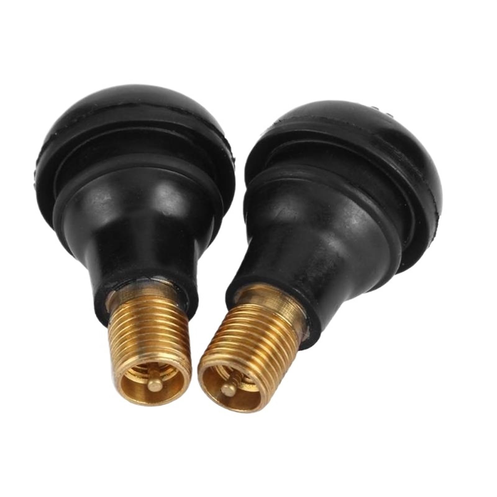 1/3 Stücke Universal TR412 Snap-in Auto Tubeless Reifen Ventil Vorbauten Gummi Kupfer Vakuum Reifen Luftventil for Auto Motorrad Moto(1PCS Valve Stems)