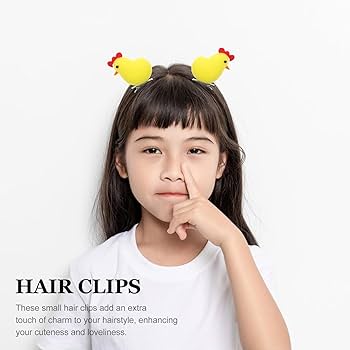Amazon.co.jp: Beavorty イースター ひよこ ヘアクリップ 10個