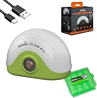Vista 1 de Fenix CL20R Pro USB recargable 400 lúmenes RGBluz blanca con detección de movimiento dedicada para campamentodormitorio con batería EdisonBright