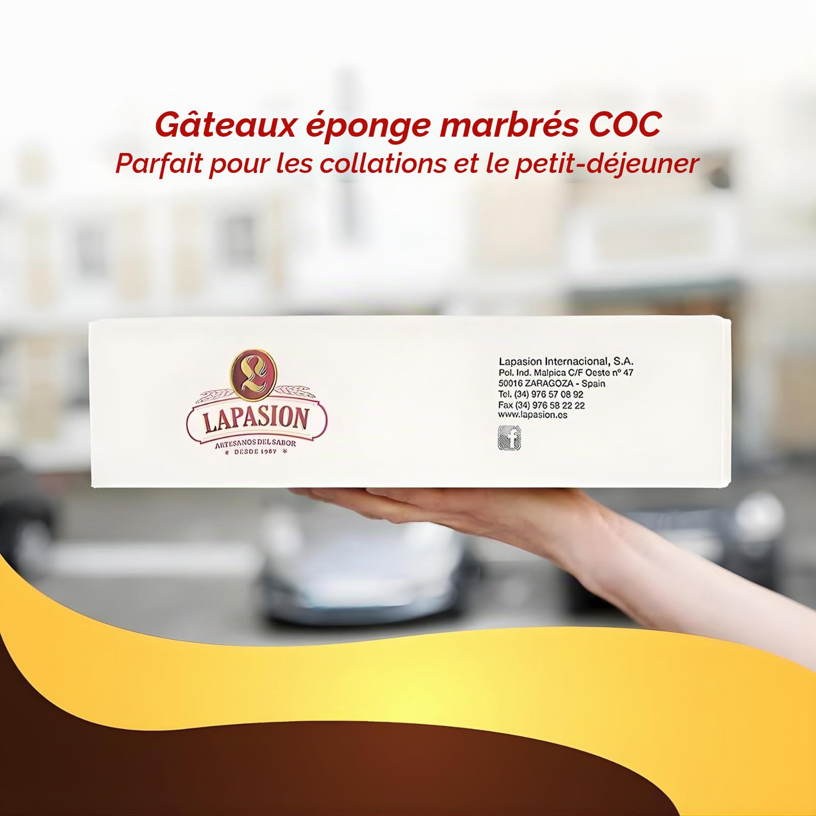 Boîte assortie pour petit-déjeuner | Sobaos traditionnels | Gâteaux pépitos à l'œuf | Gâteau Coc | Cupcakes ronds | Idéal pour goûter et petit déjeuner