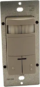 Leviton ODS0D-IDG GY PIR MOTION SENS 180D 120/277VAC