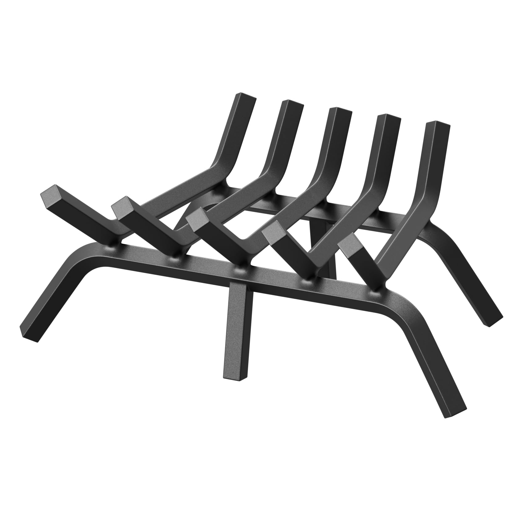 Jusgym Fireplace Grate 17 Inch with 6 Support Legs