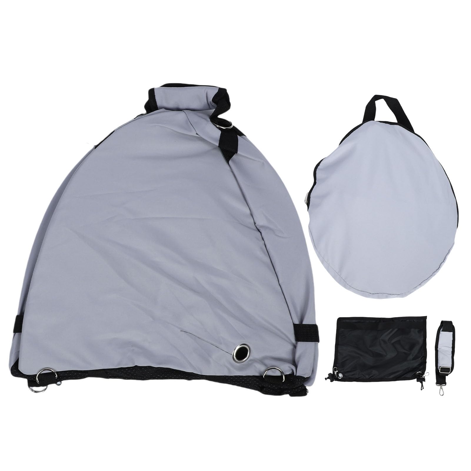 Srliya Sonnenschutz-Laptop-Zelt, Oxford-Stoff, Wasserfeste Laptop-Abdeckung mit Sichtschutzhaube, Faltbare -Haube für Outdoor-Aktivitäten Computer & Zubehör