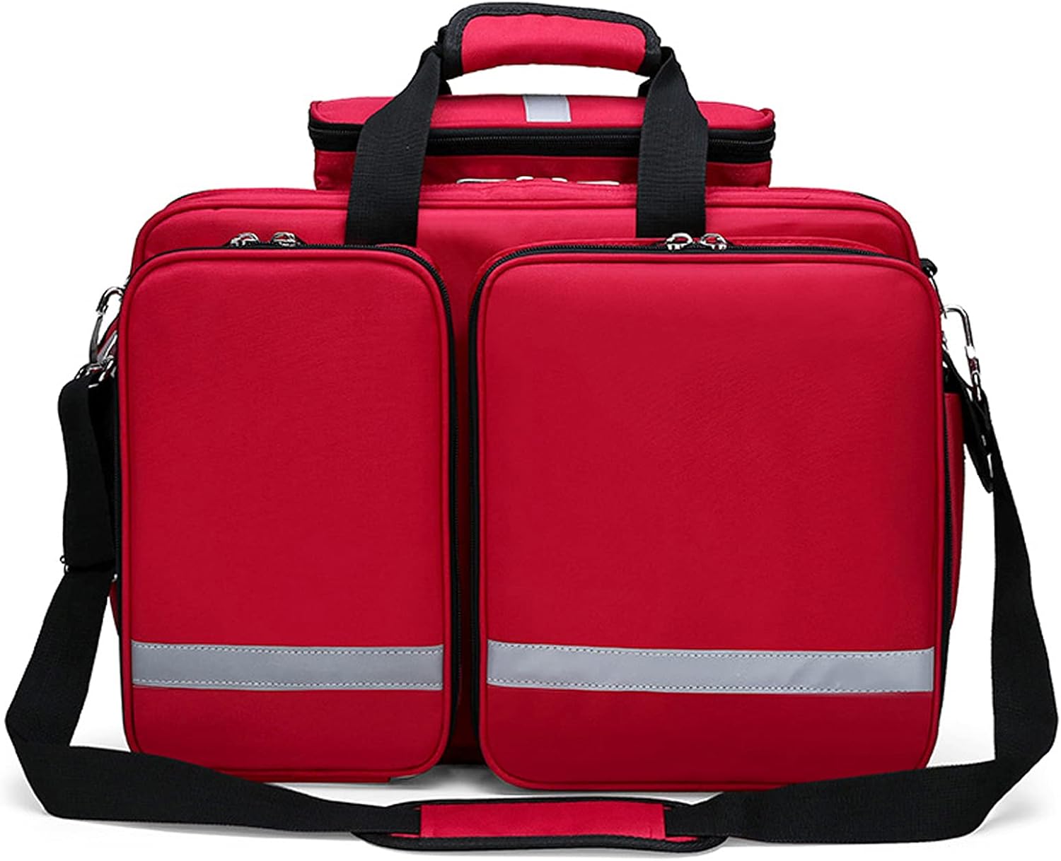 PINGJIA Bolsa Médica Portátil, Bolsa De Supervivencia para Emergencias, Ligero Y Portátil, para Coche, Hogar, Cámping, Deportes Al Aire Libre Mochila De Primeros Auxilios(Solo Paquete Vacío)