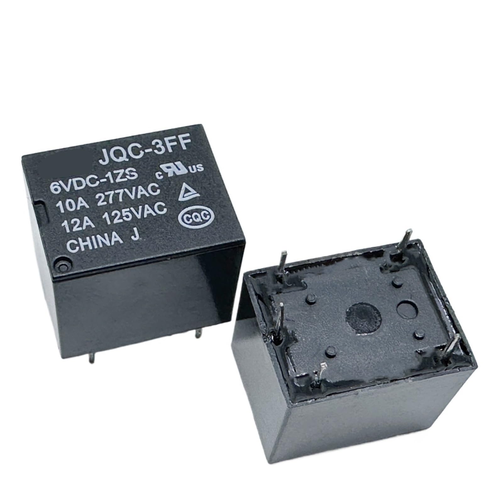 SMGLRUEAT 1pc JQC-3FF 6VDC-1ZS Relay 5pins