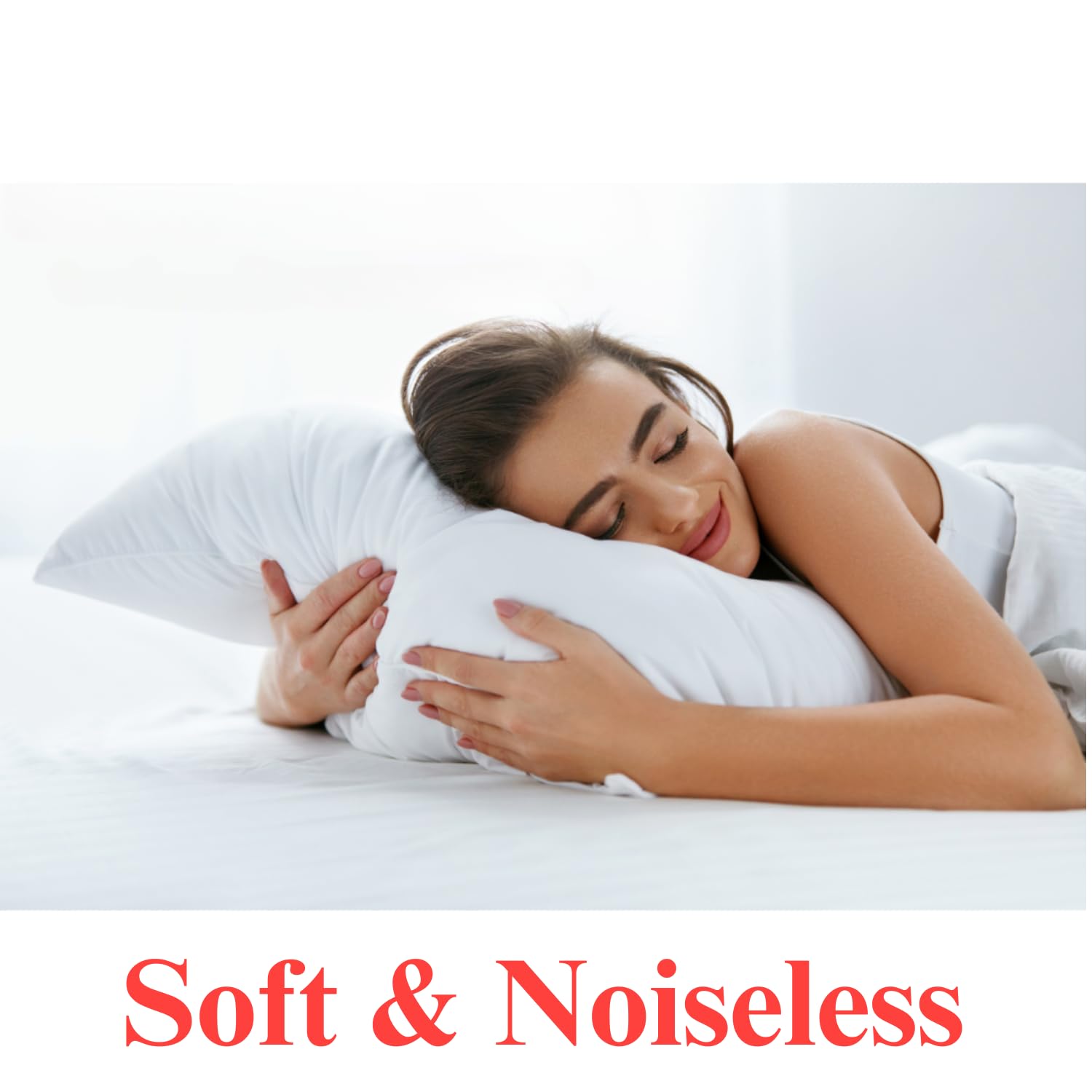 YAMIL'S HOME ESSENTIALS Pillow Cover Protector, Waterproof, Zipper, Soft, Breathable and Hypoallergenic, Standard Size, 2 Set (White)