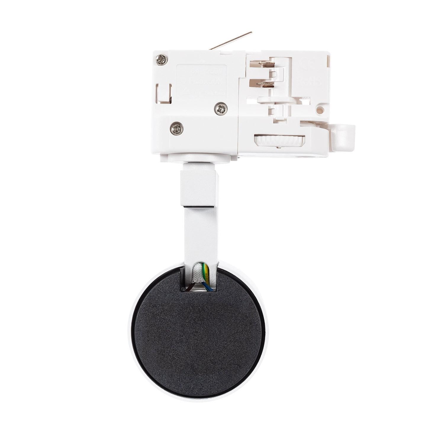 LEDKIA LIGHTING Foco Carril Trifásico Jiuk para Bombilla GU10 Blanco GU10