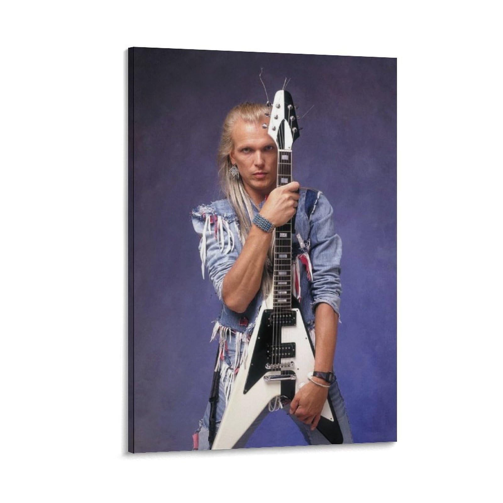 Poster Michael Schenker Sur Toile 40x60 Cm - Déco Murale Musique Rock