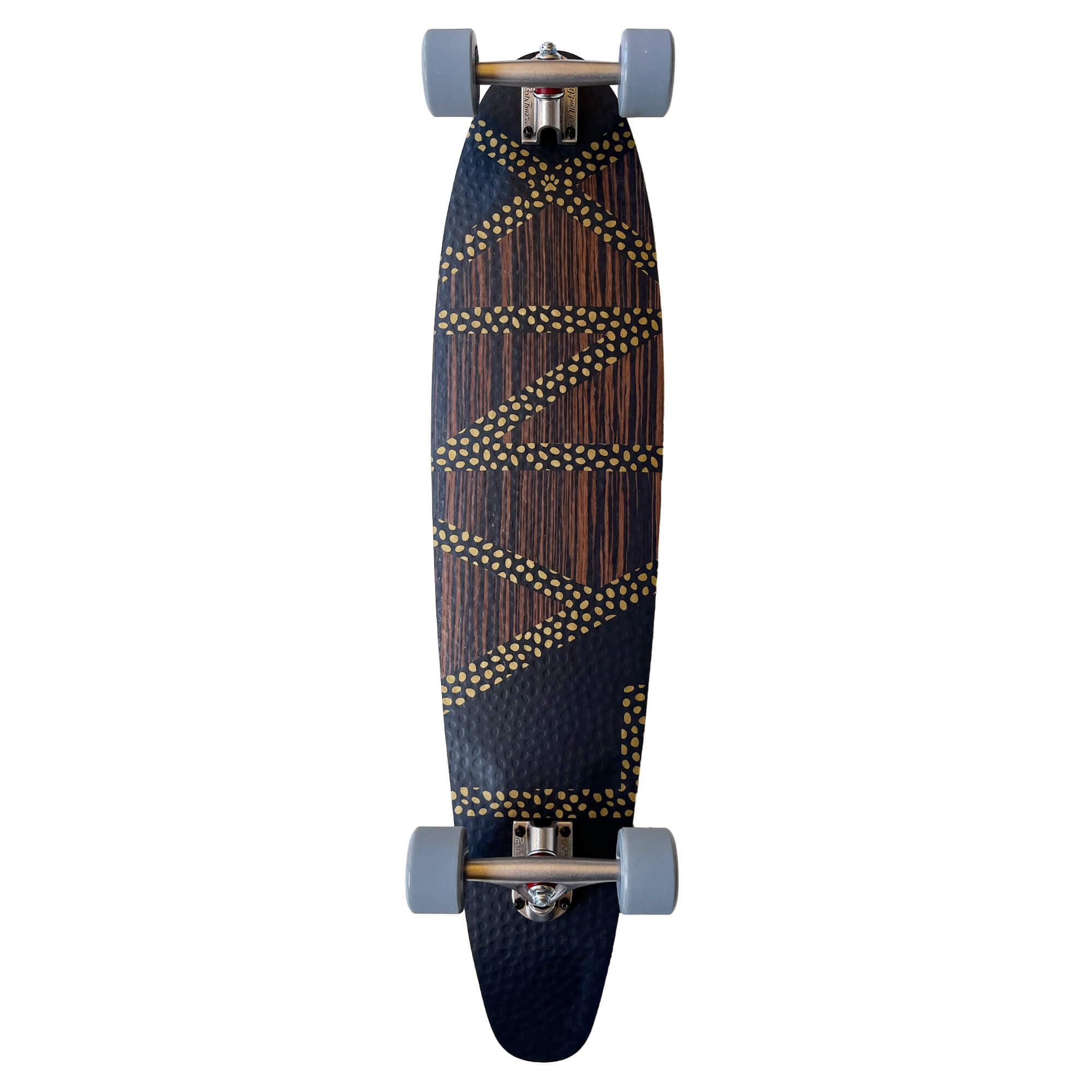 SWITCH Lynx Pintail Longboard Switch 97 cm: ideal para cruising, ABEC-9, fibra de vidrio, Flex Paris V2 150 mm, para jóvenes y adultos, cruiser, fabricado en Europa, ligero