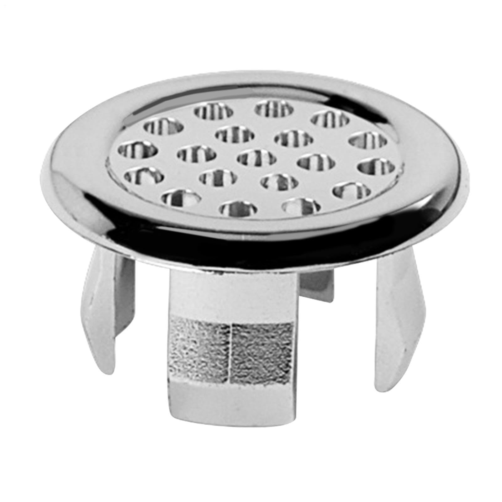 Ring De Desbordamiento del Fregadero | Ring De Ajuste De Desbordamiento De Repuesto para Orificio De Lavabo | Tapa De Orificio para Bañera Y Cocina