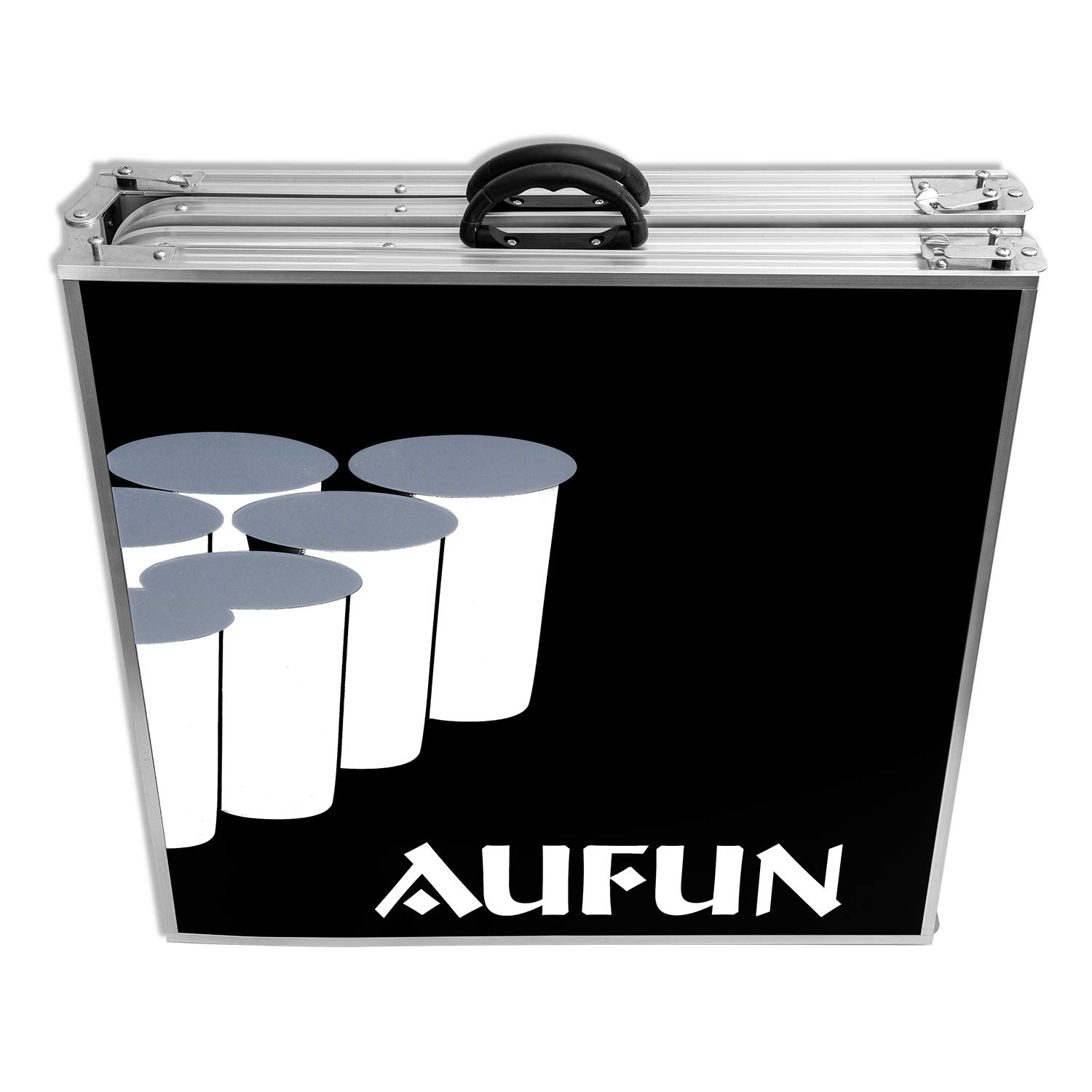 FIVMEN Beer Pong - Set di 100 tazze e 5 palline per giochi di bere, giochi di festa, giochi di lancio e giochi classici