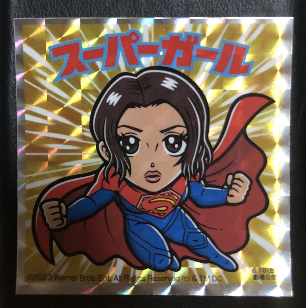 DC 映画　ザ・フラッシュ ビックリマンシール 1枚 ポストカード 6枚 セット DC 映画 ザ・フラッシュ ビックリマンシール 1枚 ポストカード 6枚 セット