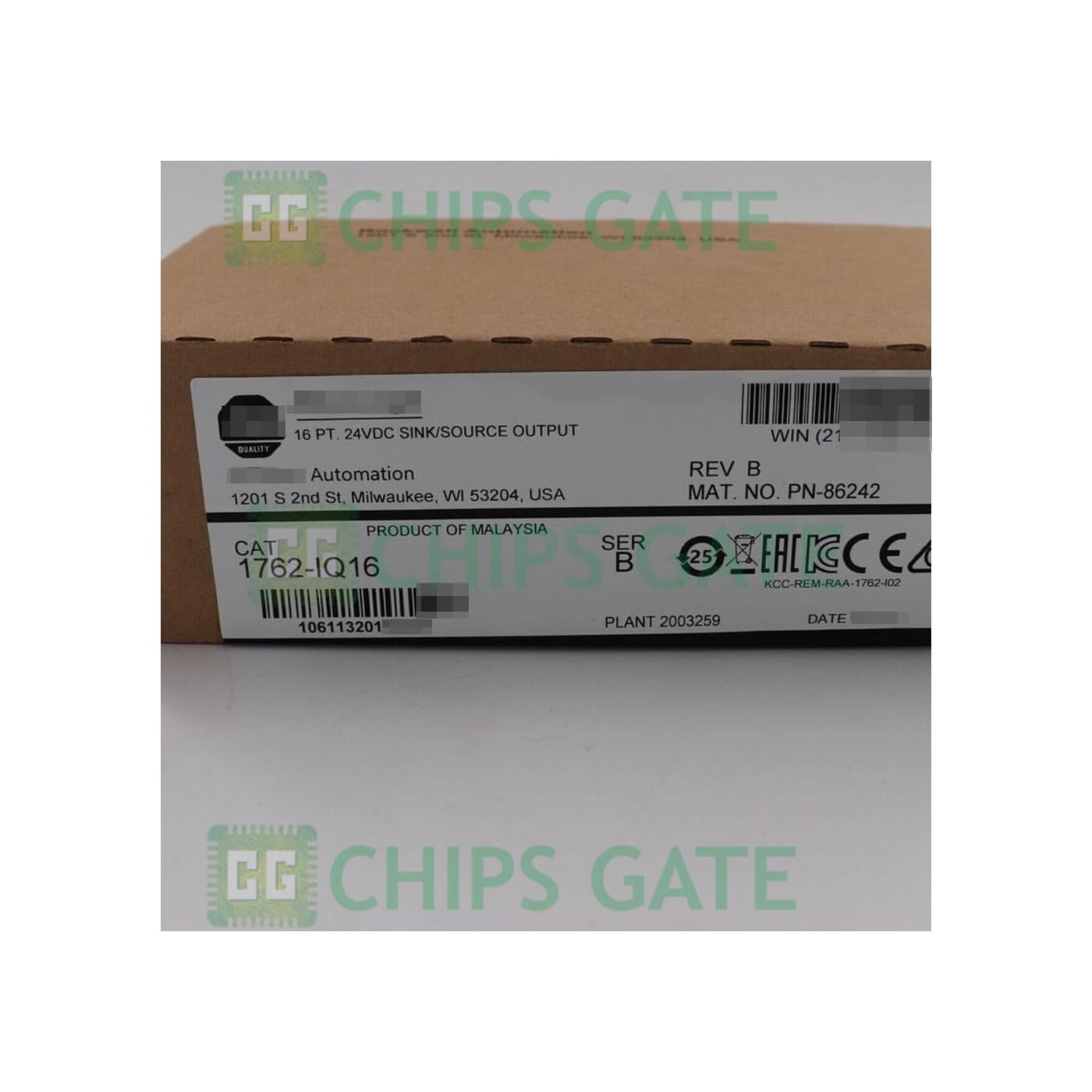 New in BOX 1762-IQ16 1762IQ16/ 24VDC Input Module