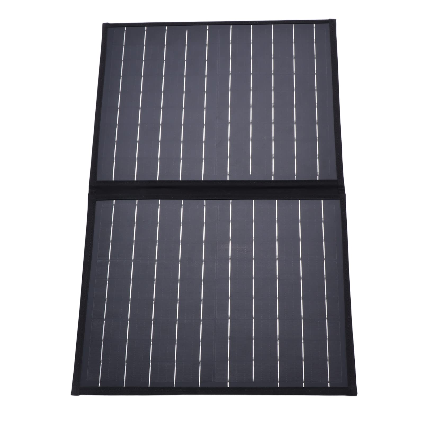 FTVOGUE Cargador de Paneles Solares Cargador Solar Impermeable Plegable 30W SP PET Panel de 18V para Acampar Senderismo Ciclismo con Tamaño de 35,5 X 57,5 ​​cm Uso Portátil en Exteriores