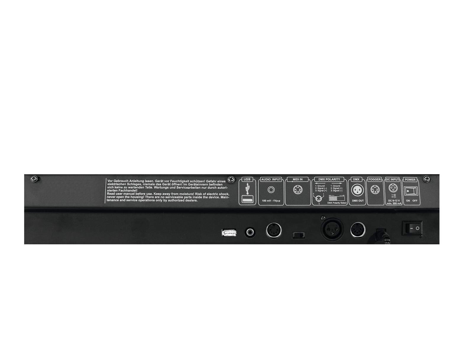 EUROLITE DMX Operator 240 Controller | Pult für 12 Geräte (jeweils max. 20 DMX-Kanäle), mit 2 Jogwheels