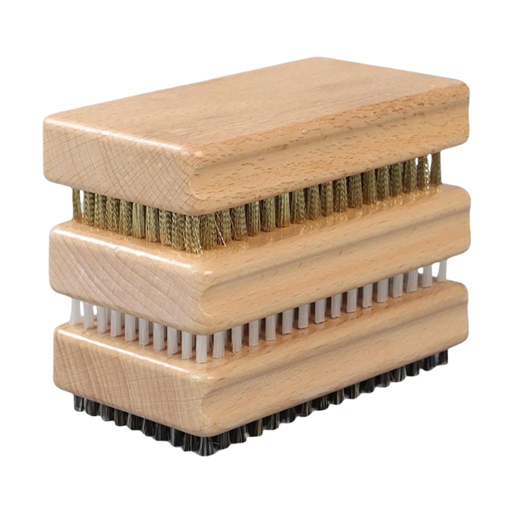 Cepillos reutilizables para cera de esquí, moler y pulir