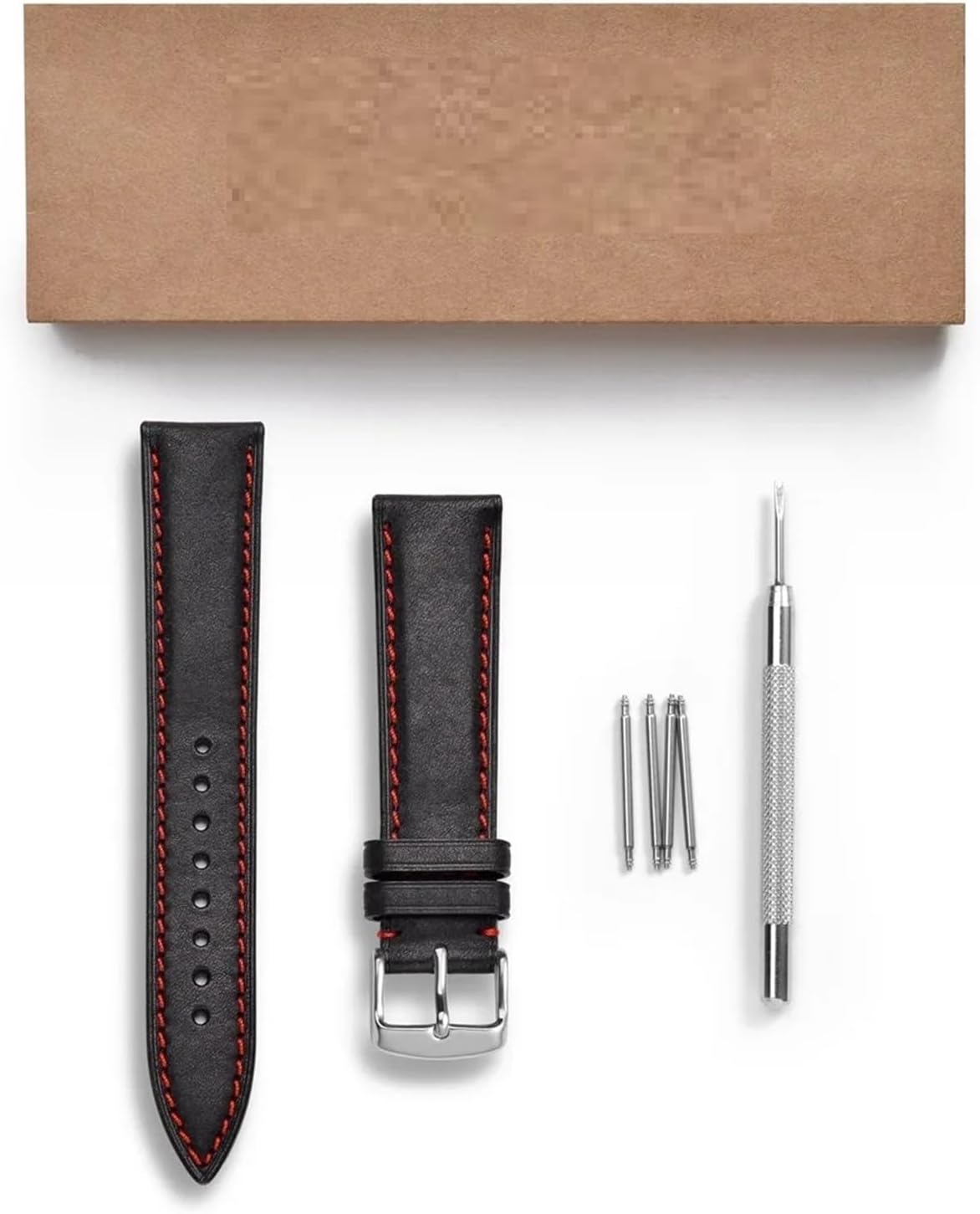 CAREG Nubuck Watch Strap 14mm 18mm 20mm 22mm Genuine Leather Strap Fit For Men Women Green Red Replacement Belt Watchband Durable