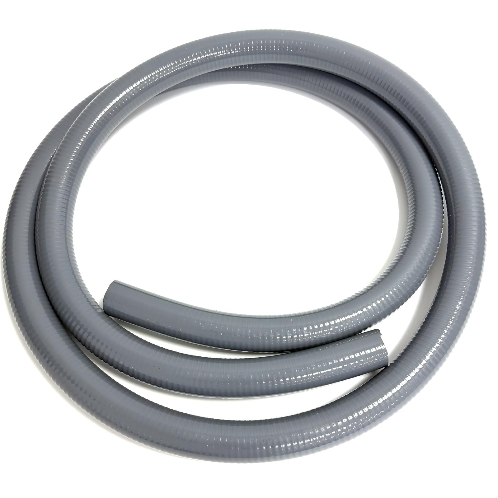 Warmfay Tubo flessibile in PVC, 10 m, diametro 50 mm, pressione di lavoro, 7 bar, tubo di pressione in PVC, flessibile e divisibile, tubo adesivo per piscina e stagno, di alta qualità, durevole e