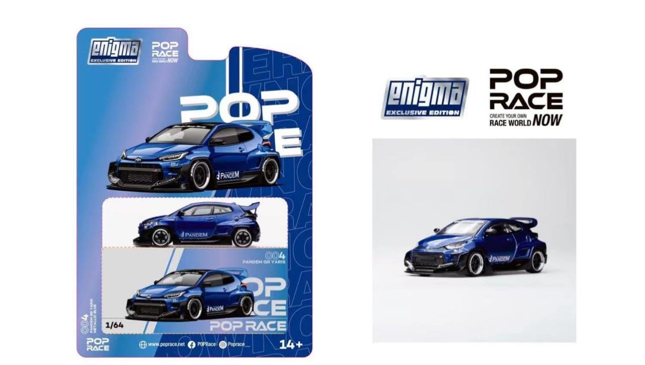 POP RACE PANDEN GR YARIS 1/64 2台セット Pop Race 1:64 Toyota Pandem GR Yaris PR64-106 | eBay