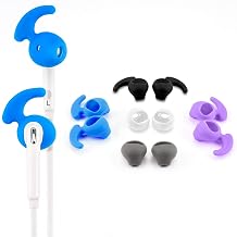 Deruitu استبدال Eartips لـ Samsung Galaxy S6 S7 Edge Note5 ، Soft in Ear Hook for Samsung Headphones5 Pairs