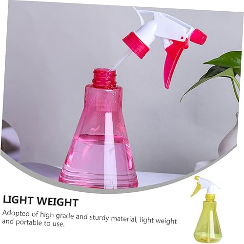 Miniatura 8 de Yardwe Botella rociadora de agua pulverizadora para el cabello, botellas de spray de plástico para el cabello, botellas vacías de viaje, botellas de