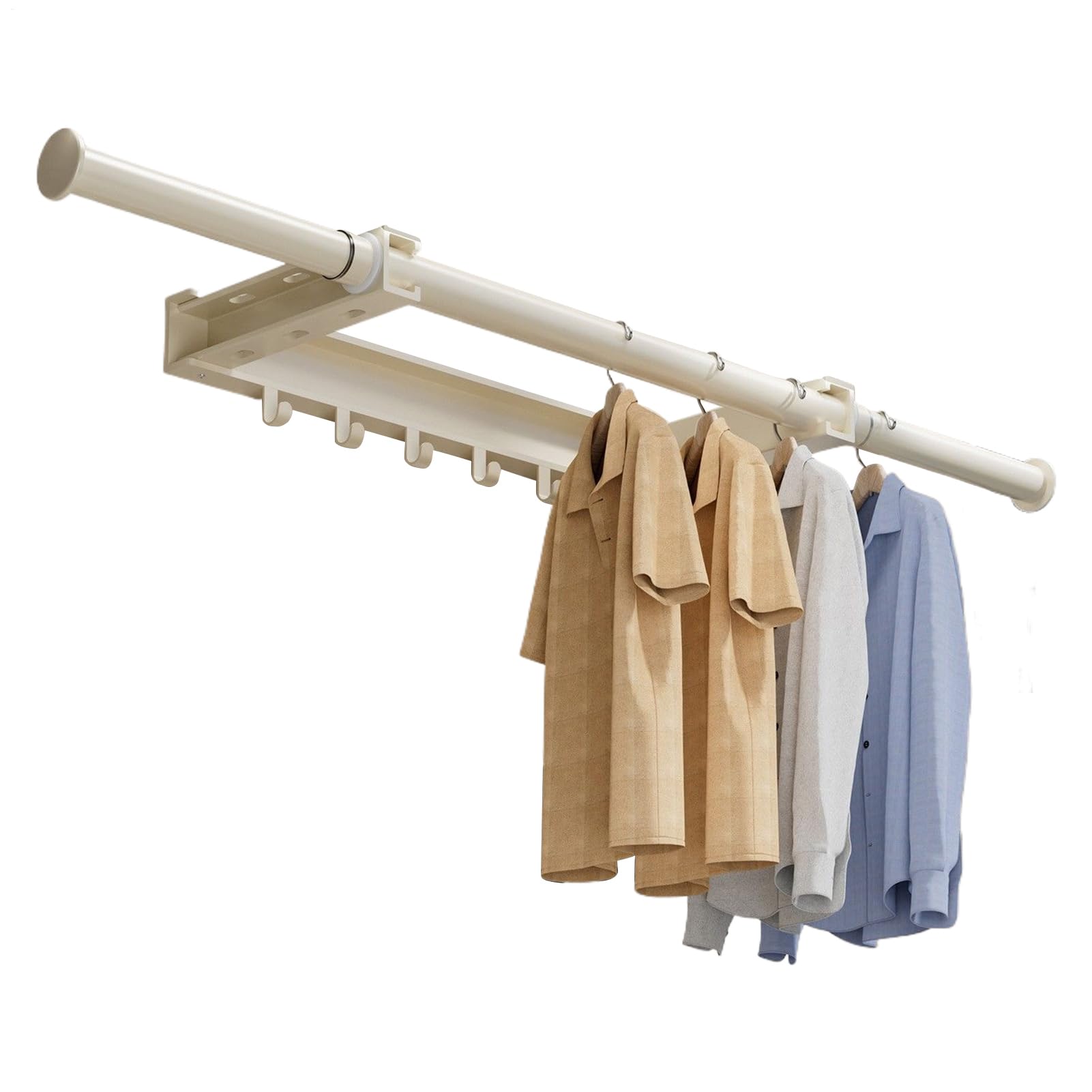 Stendibiancheria Supporto Resistente Appendini, Corda da Stendere,