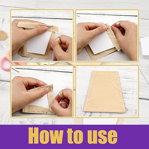 Miniatura 5 de 100 unidades de papel para piezas de papel, plantillas de papel trapezoidal para piezas de papel, plantillas de acolchado para uso en proyectos de