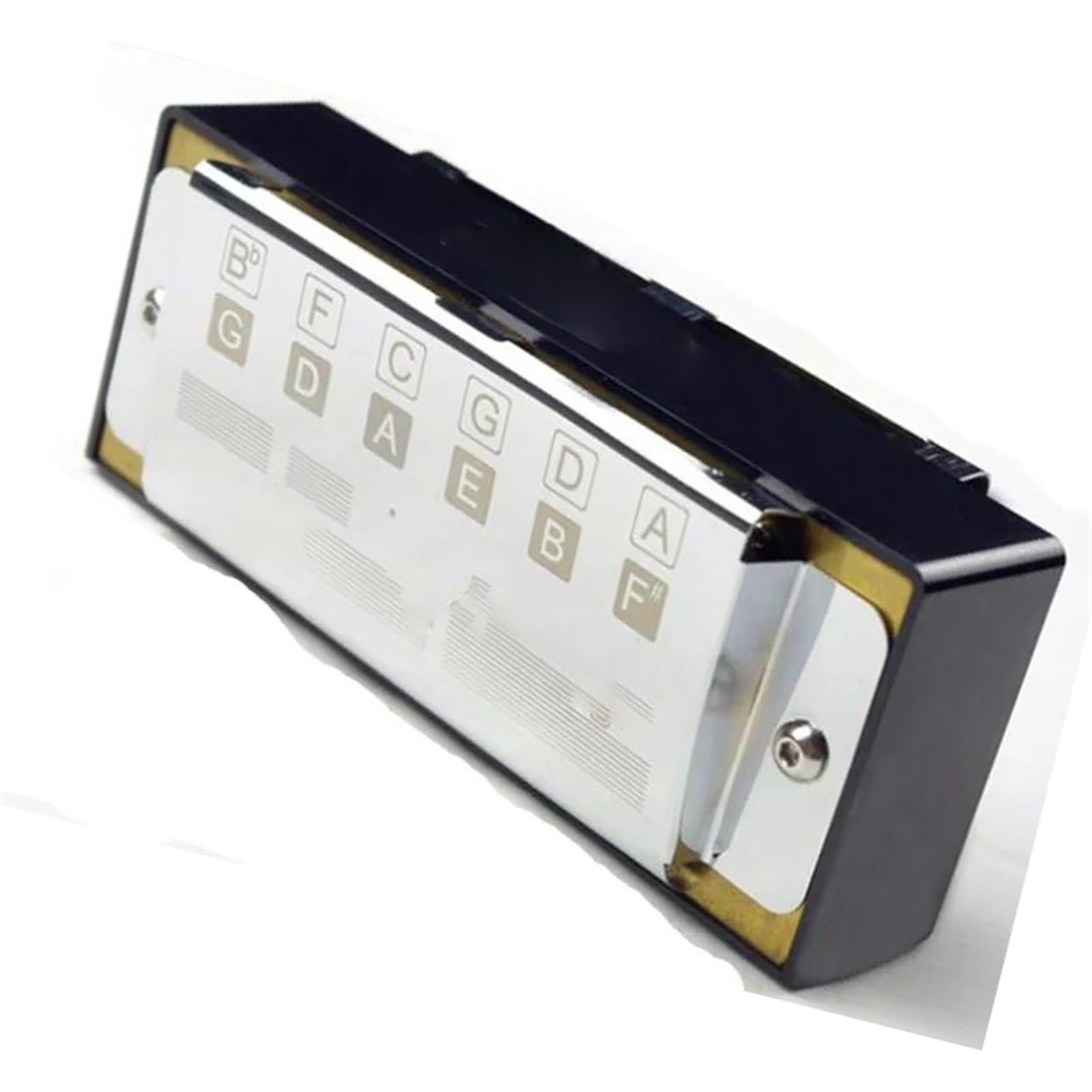 Harmonijka Profesjonalne Usta Mini Bass Harmonica Armonica | MN10 Mini harmonijka basowa srebrna Armonica profesjonalne usta Ogan instrumenty muzyczne kieszonkowy bas