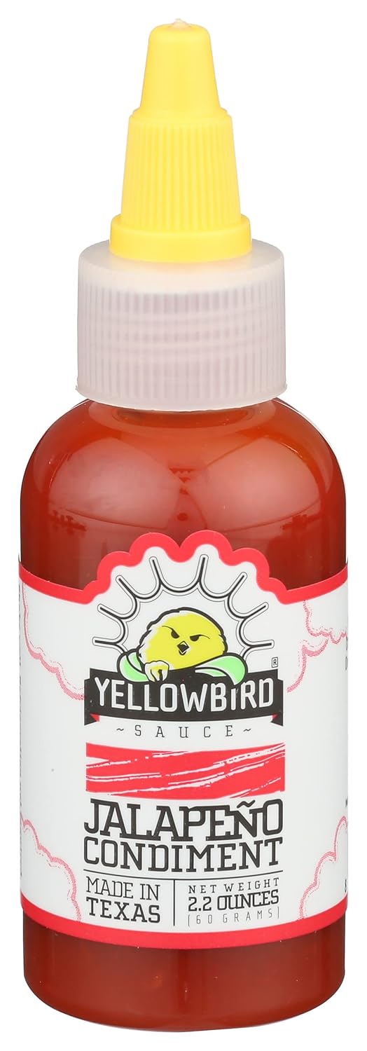 YELLOWBIRD SAUCE Jalapeno Condiment, 2.2 OZ Grocery