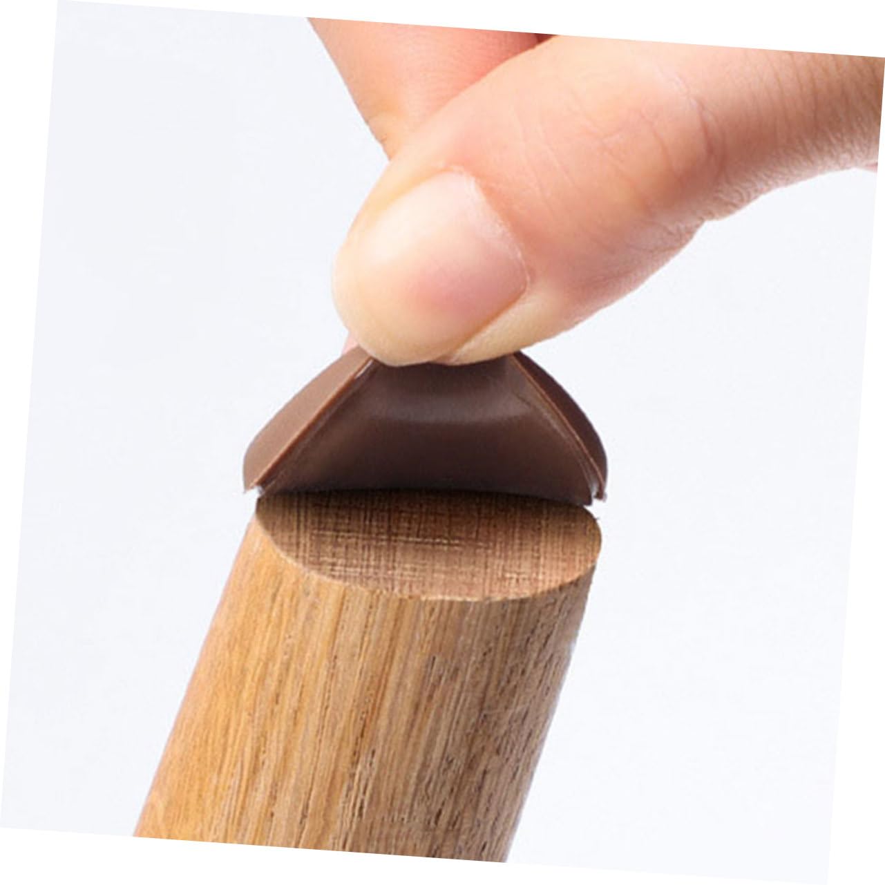 Gadpiparty 5 Set Tovaglietta Tappeto Salvapavimento Gambe Di Ricambio Per Sedia Costumista Tappi Piedini Da Tavolo in Silicone Tappetini Salvapiedi Per Mobili Gel Di Silice Brown 8 Pezzi*5