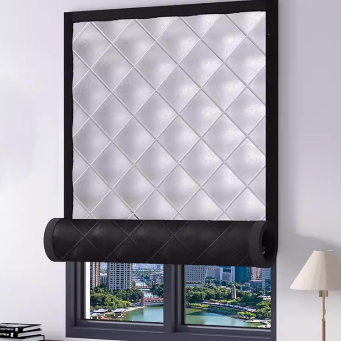Zestaw pościeli okiennej premium, izolacja termiczna, dźwiękoszczelne pokrowce do domu, piwnicy, kuchni, bawełny - 80 cm x 100 cm (szer. x wys.)