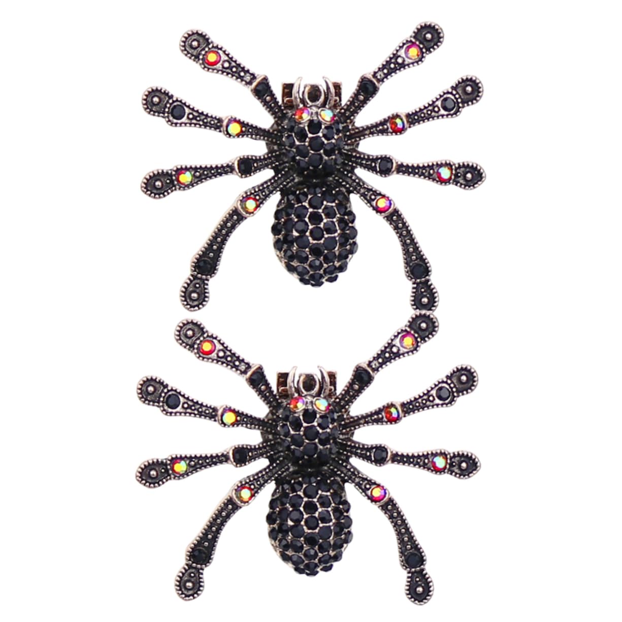 BESTYASH 5paires Charms De Chaussure Araignée Clips Décoratifs Amovibles Accessoires De Mode Pour Talons Et Sandales Bijoux Pour Chaussures Couleur Ancienne