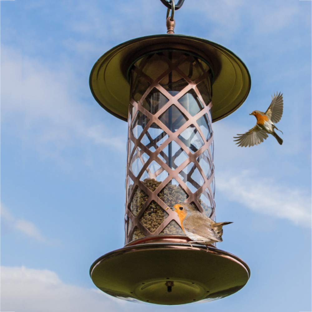 2 Mangeoires à Oiseaux En Tube – Pour Pinsons & Colibris, à Suspendre Au Jardin Ou Balcon