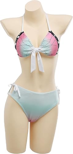 Miniatura 4 de Haikyuu Conjunto de bikini para mujer con salida de baño estilo anime, traje de baño de dibujos animados japoneses