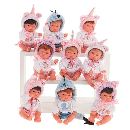 Mufly- MUÑECO MUFLYS Unicornio 21 CM (EXP 9 Piezas) No Aplica Figuras, Multicolor (8435083391097) Cover