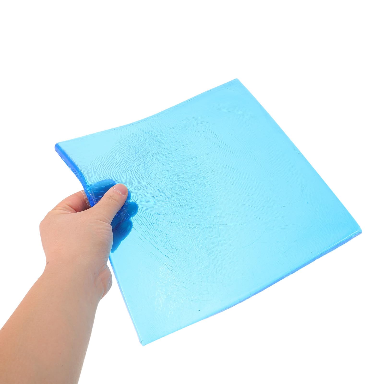 Operitacx Copertura per Sella Moto in Pu Blu, Imbottitura Leggera Gel per Assorbire Pressione, per Moto da Cross e Strade Extraurbane in Stagione Calda