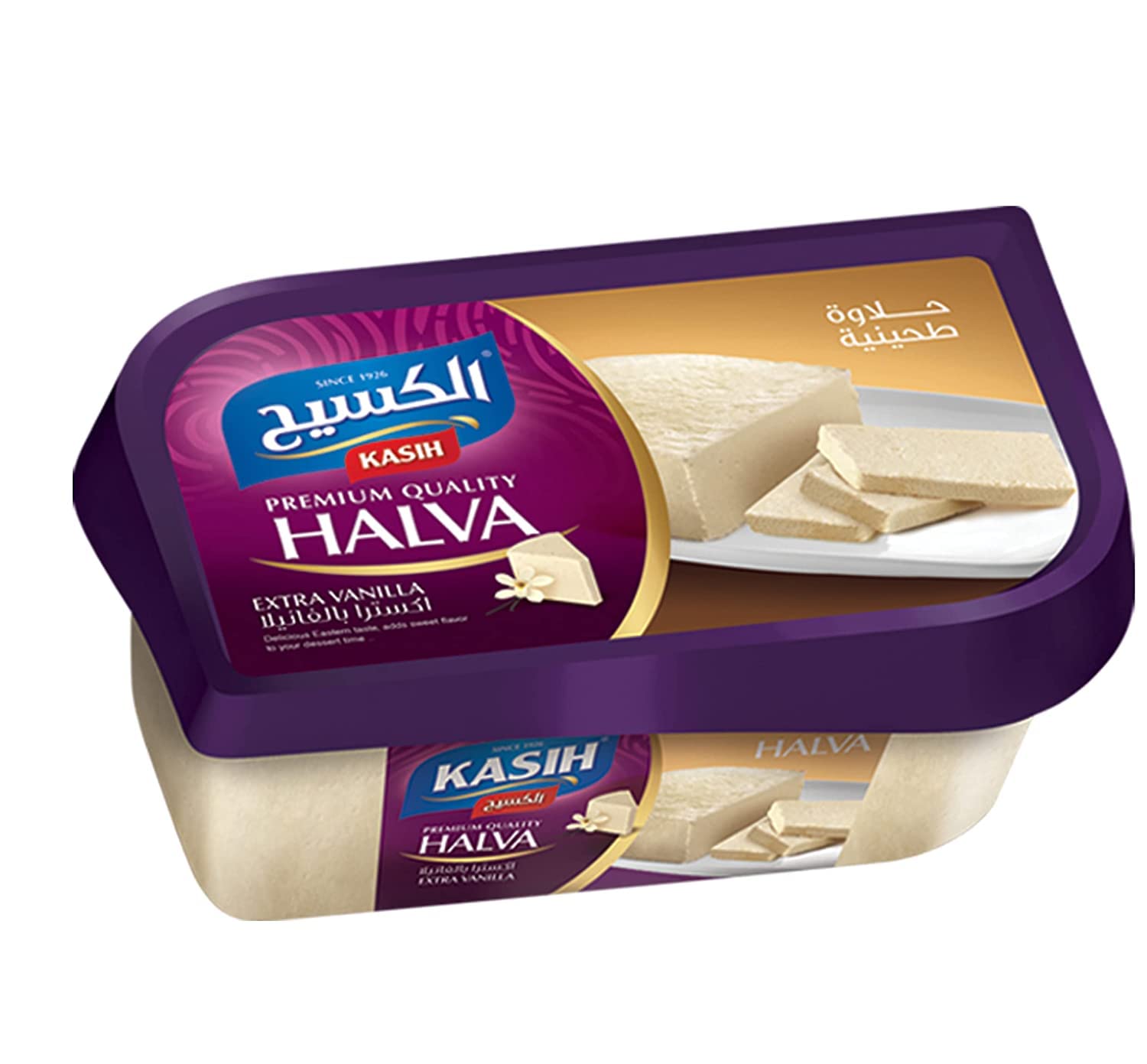 KasihHalva Extra Vanilla 900gm, White