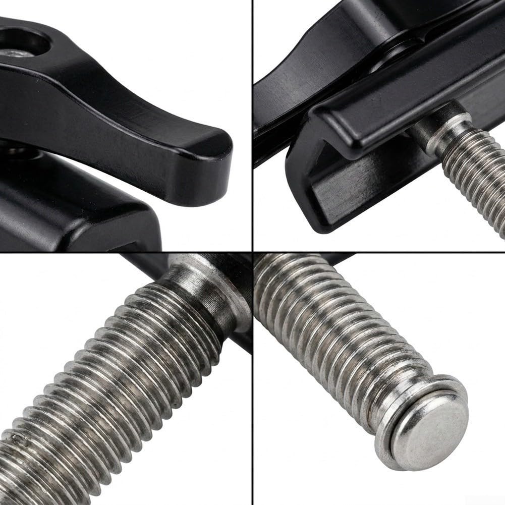 Hebilla de para acero Plegable 6.4cm Duradera Hebilla de para