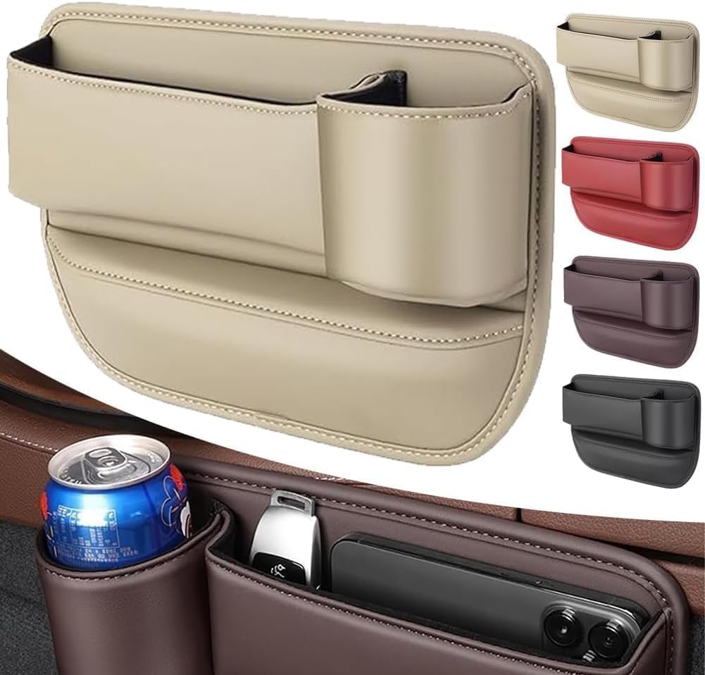 Organiseur D'espace De Siège Voiture Pour Ford Bronco/Expedition/Ranger/Maverick - Range Téléphone, Clés, Portefeuille | Installation Sans Colle