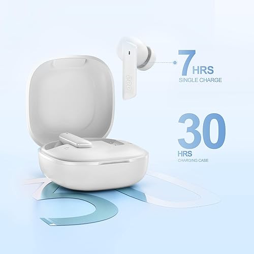 Miniatura 6 de QCY HT05 Auriculares inalámbricos con cancelación activa de ruido multimodo, llamadas mejoradas con IA con 6 micrófonos, ruido antiviento,