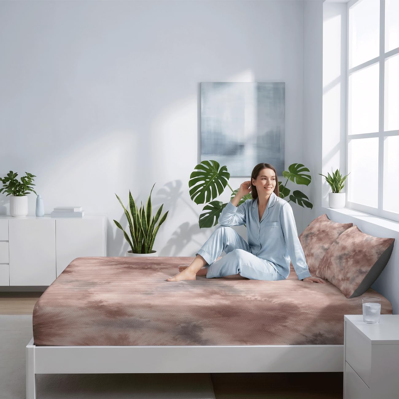 Lenzuolo Con Angoli Rinfrescante (Sabbie mobili 7,200x220cm)
