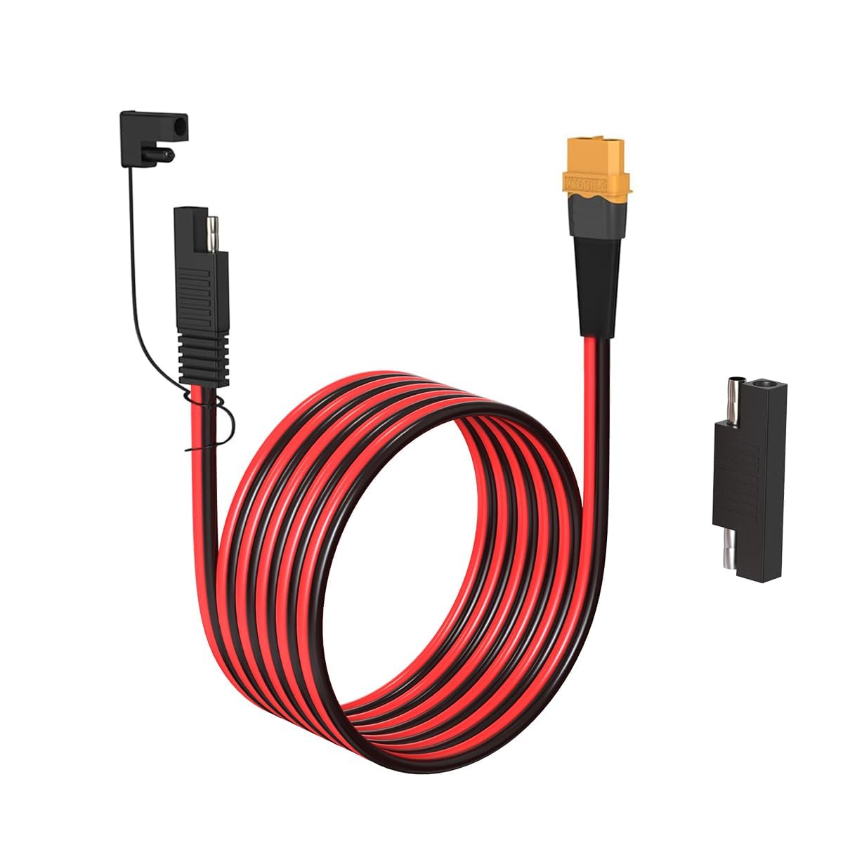 Amazon.com: ELFCULB 12AWG XT60 to SAE Connector Extension Cable