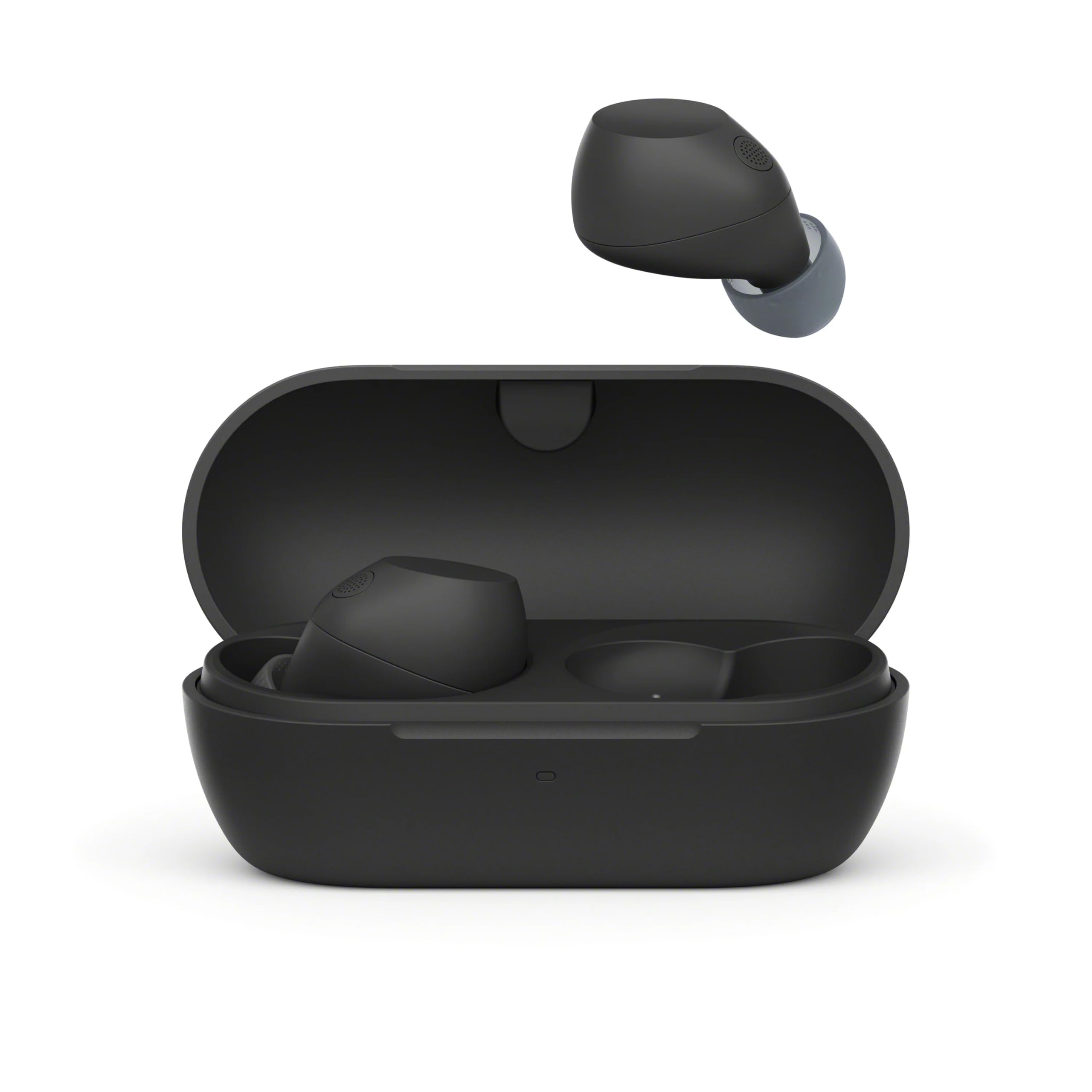 Sony WF-C710 Écouteurs vraiment sans fil avec réduction de bruit, écouteurs légers, commandes tactiles, IPX4, charge rapide, iOS et Android, Noir (Reconditionné)