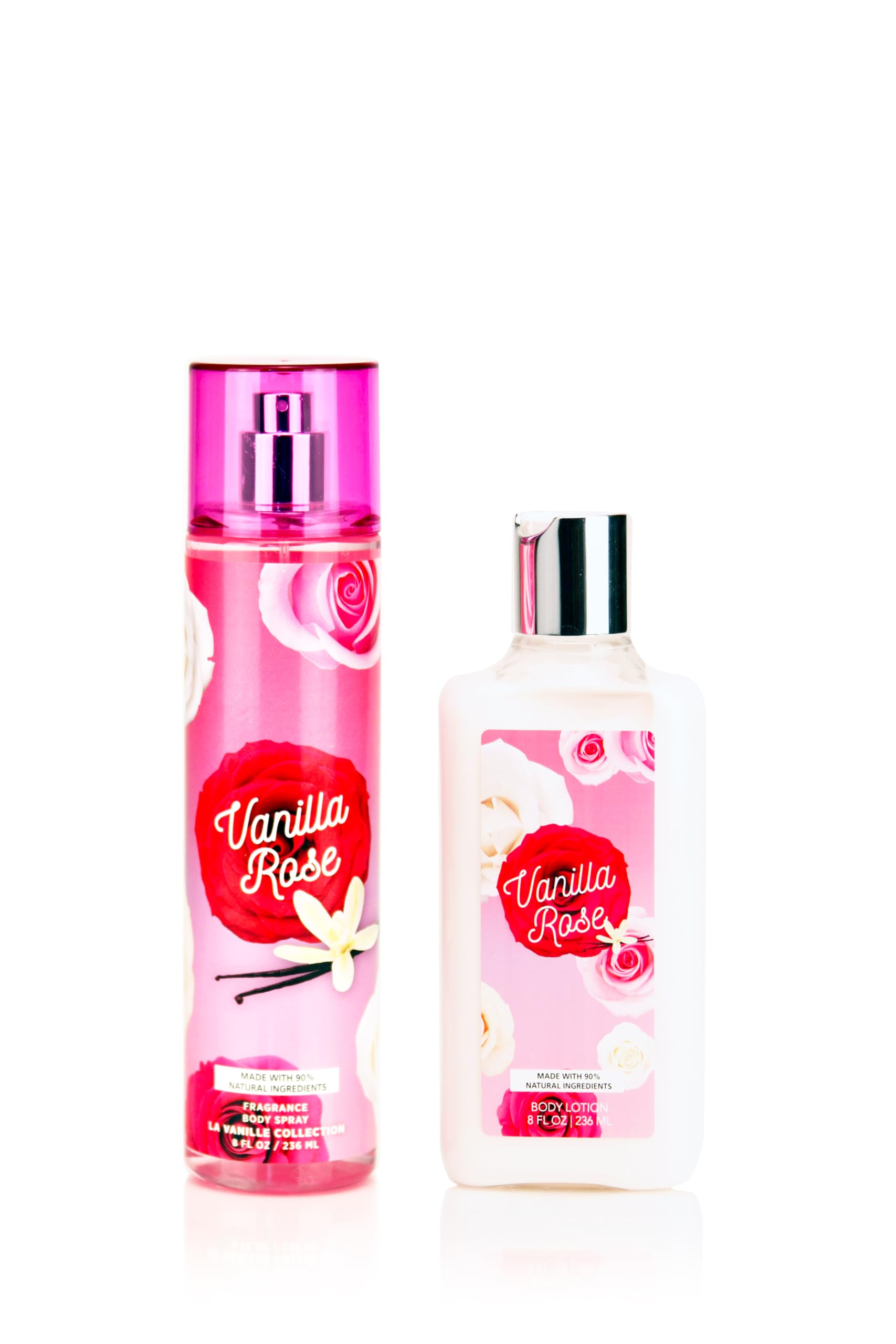 So French Vanilla Collection Body Mist and Lotion Set (Vanilla Rose)